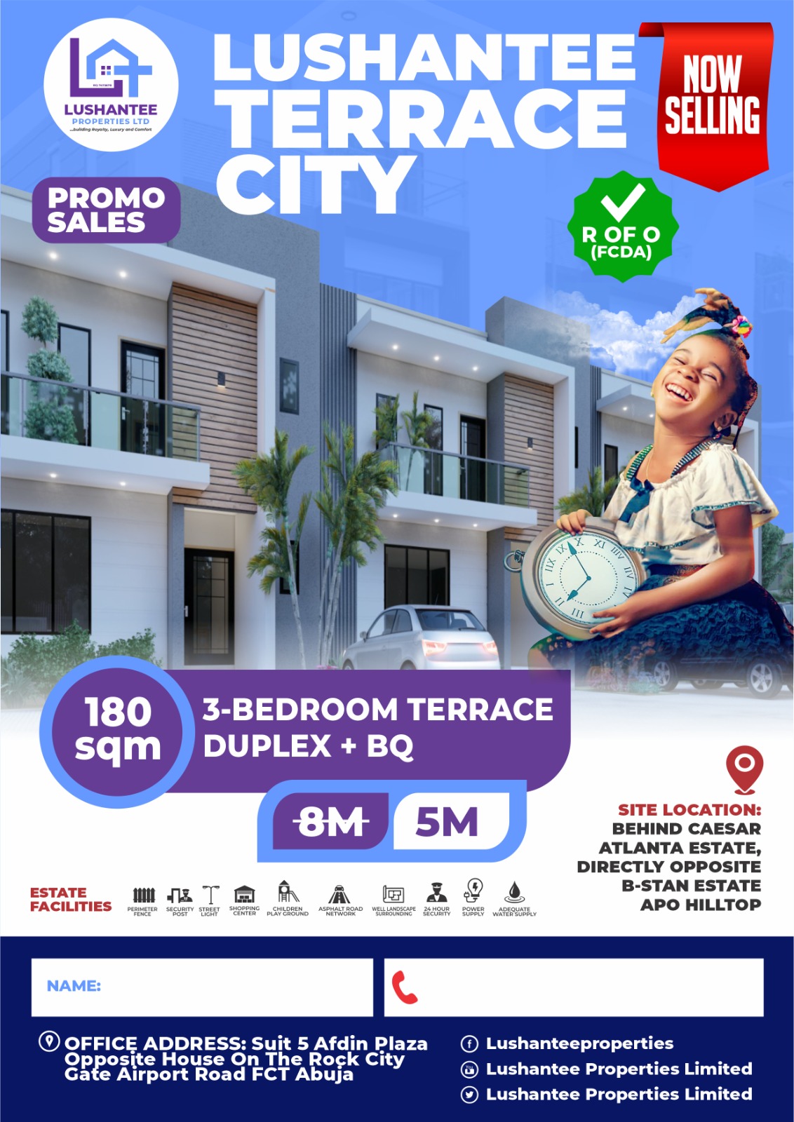 lushantee properties ltd