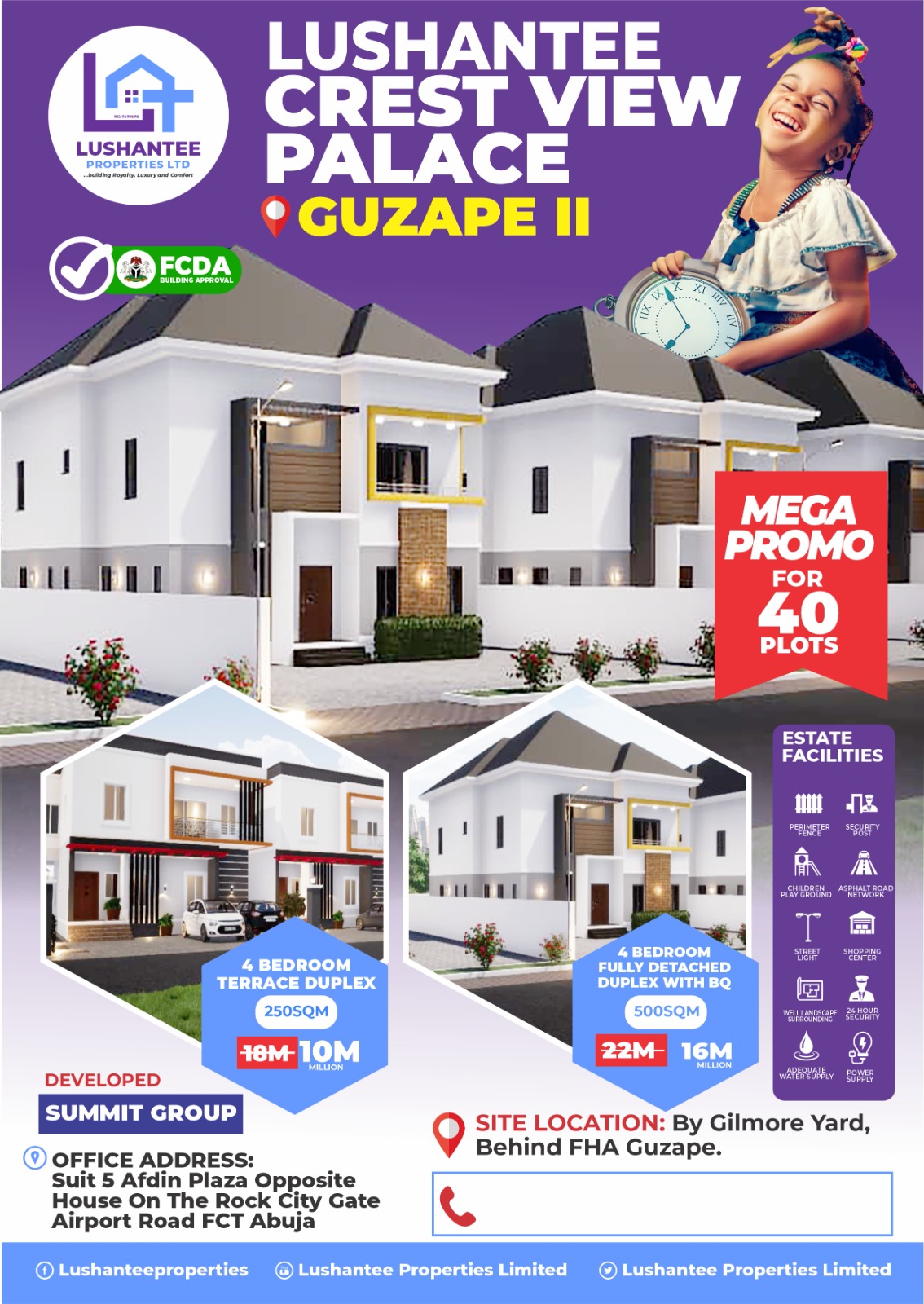 lushantee properties ltd