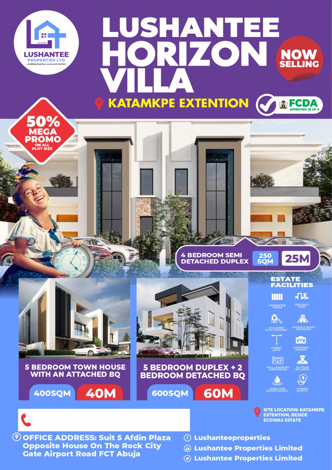 lushantee properties ltd